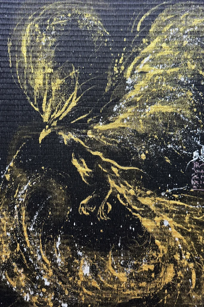 畳アート『天雅來鳳』