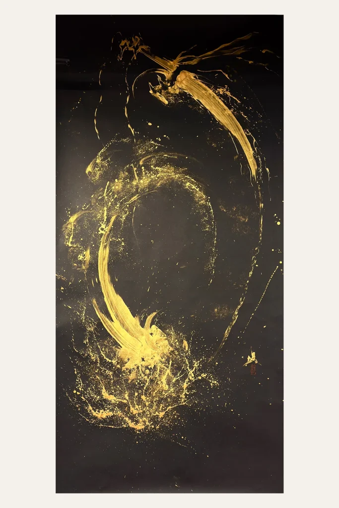 登龍門～個展『鐵』ライブペイント作品