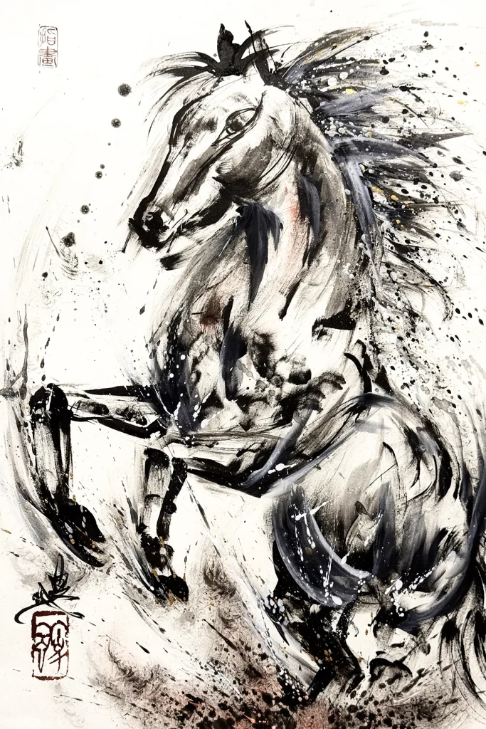 跳ね馬『栄華の未来(みく）』