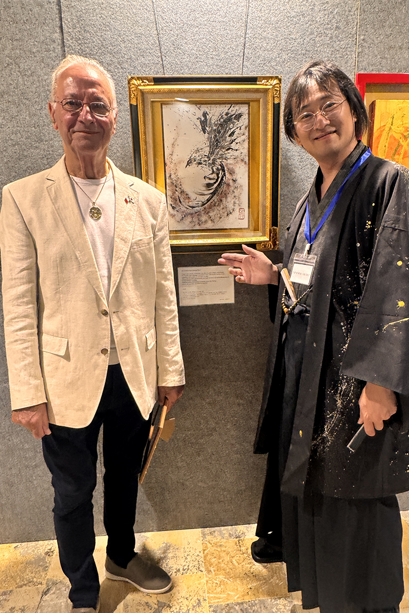 マルタ共和国著名美術家　ジョゼフ・バーバラ氏